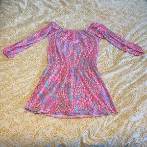 Lilly Pulitzer Long Sleeve Sundress Size: Medium